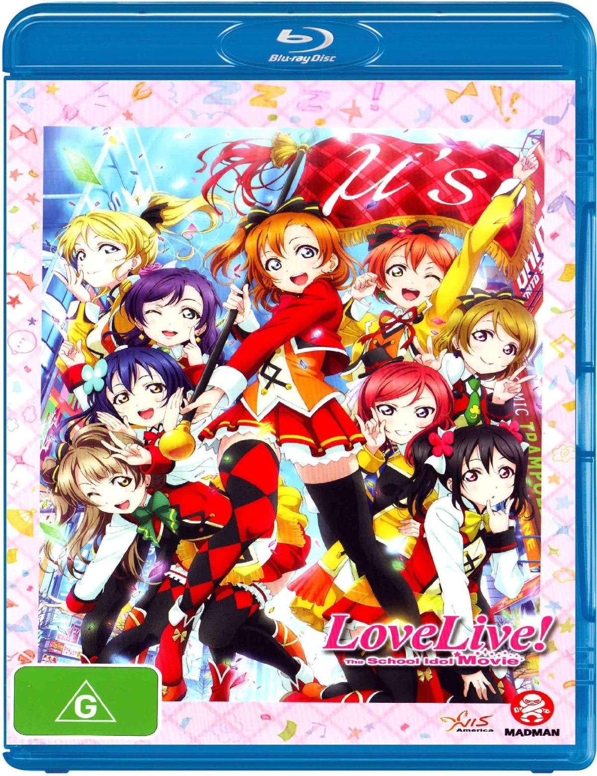Love Live! The School Idol Movie - Anime DVD/Blu-ray | Japanese Music & School Life Film | Perfect for Anime Fans & Collectors | Great for Movie Nights & Gift Giving