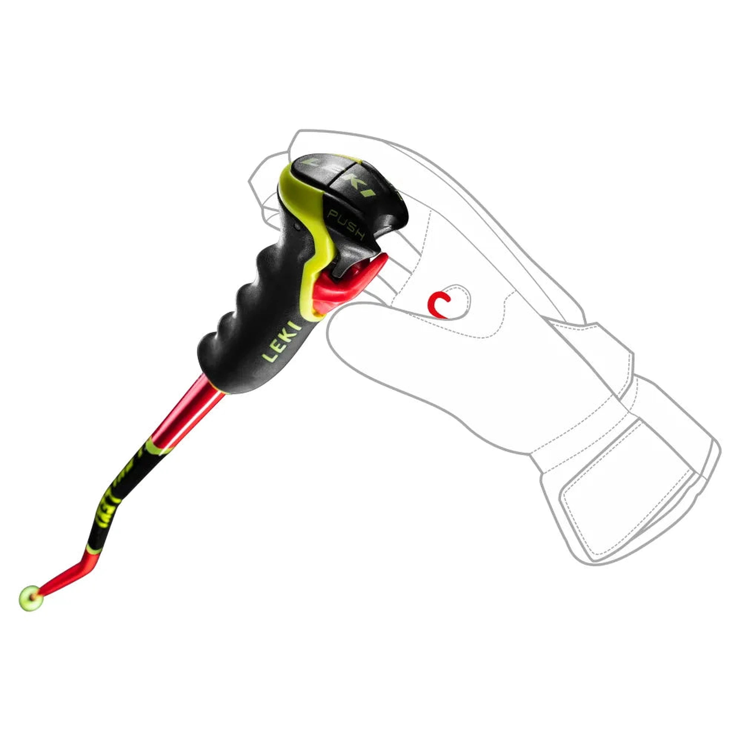 Leki WCR Lite GS 3D Trekking Poles 2026 - Lightweight Adjustable Hiking Sticks for Men & Women - Perfect for Mountain Climbing, Backpacking and Outdoor Adventures