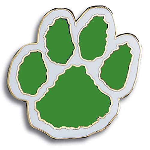 green, white