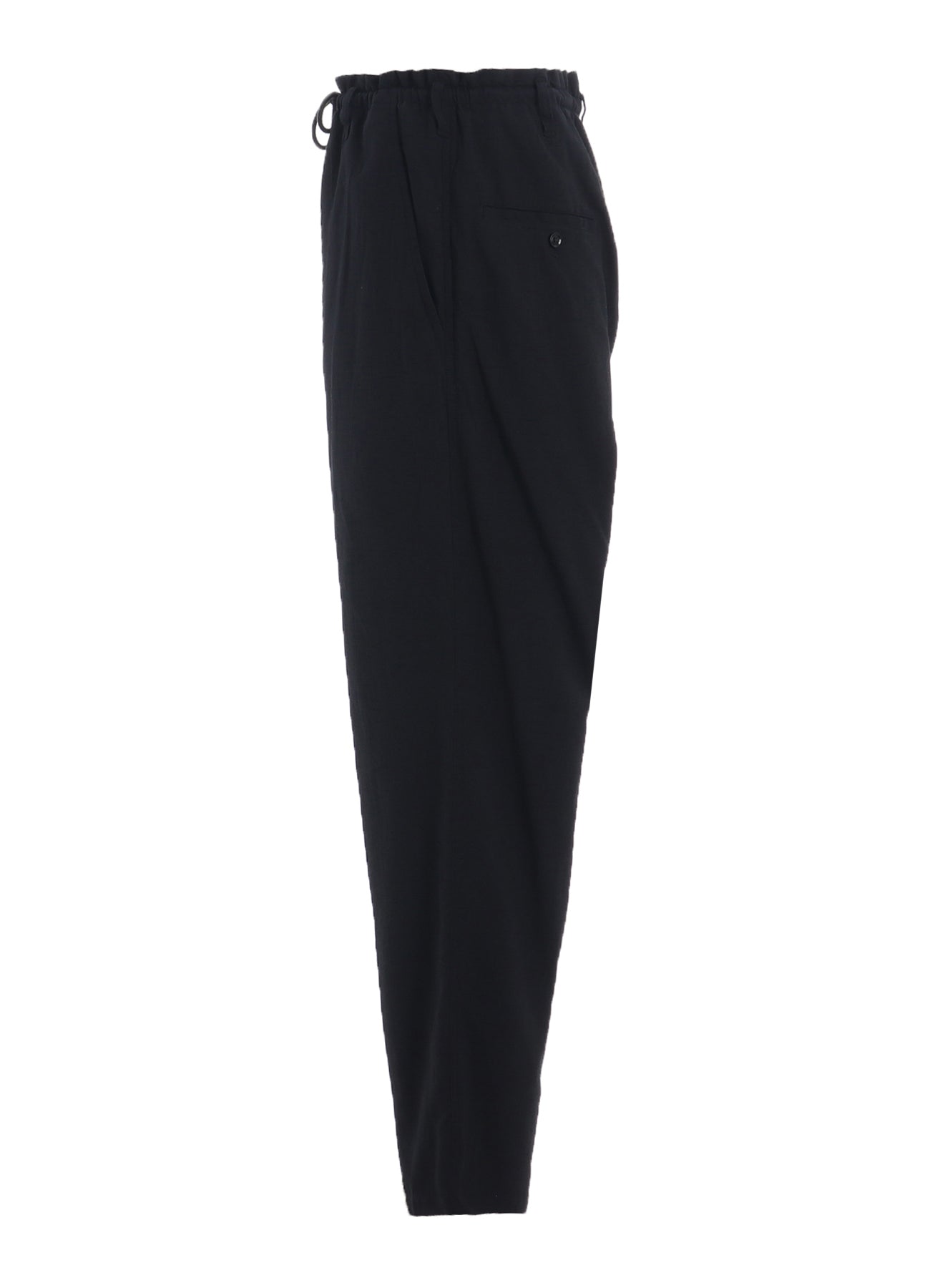Breathable Cotton Linen Poplin Waist String Pants for Women - Comfortable Casual Summer Trousers for Travel, Beach, and Everyday Wear