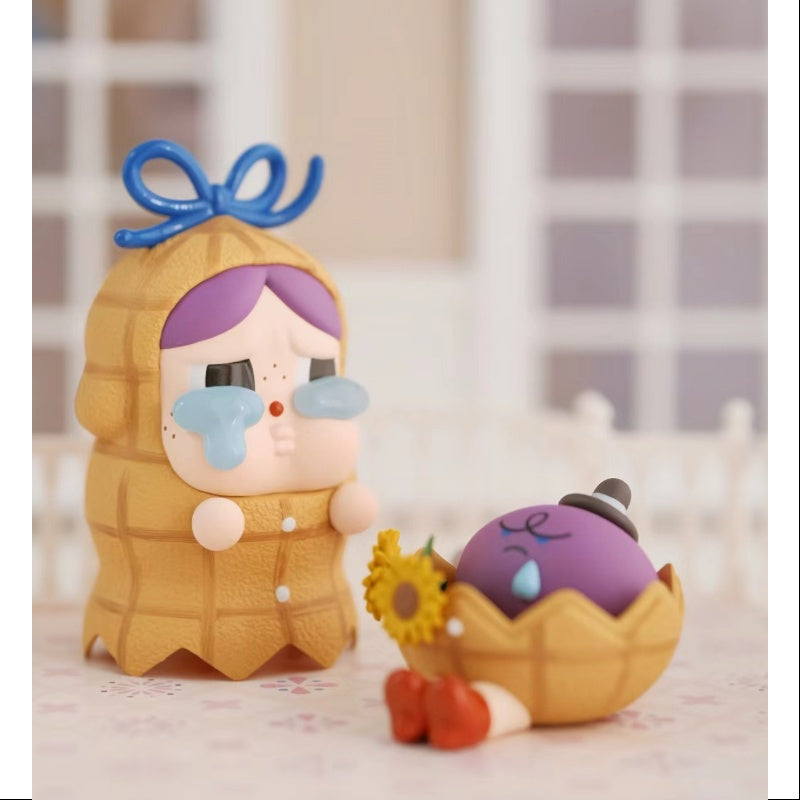 Crybaby The Cracked Peanut Art Toy Figurine - 2024 Limited Edition Collectible PTS - Perfect for Display, Gift Giving & Pop Culture Enthusiasts