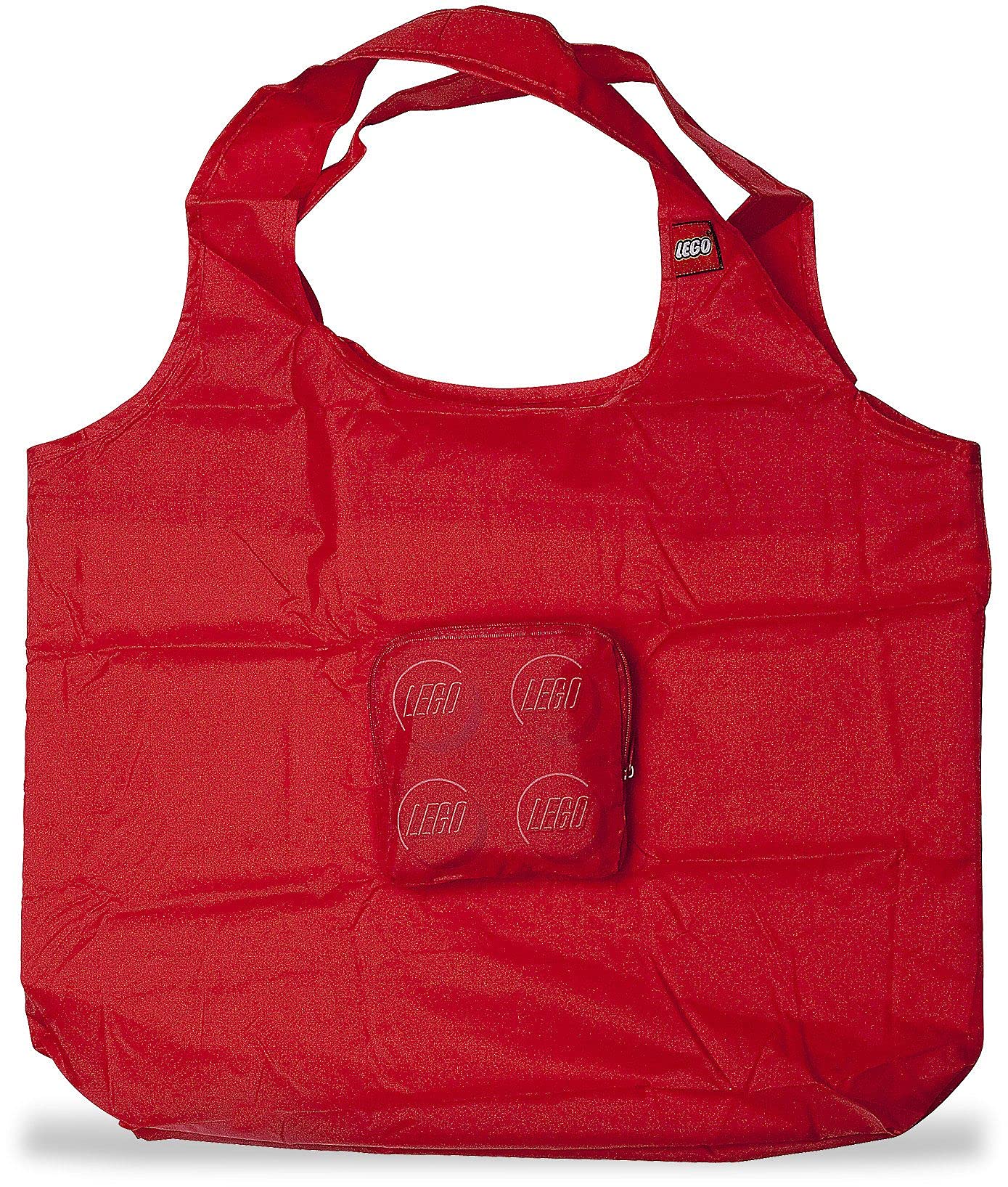 LEGO Tote Bag (Red) - Durable & Stylish Reusable Shopping Bag for LEGO Fans, Groceries, Beach & Daily Use