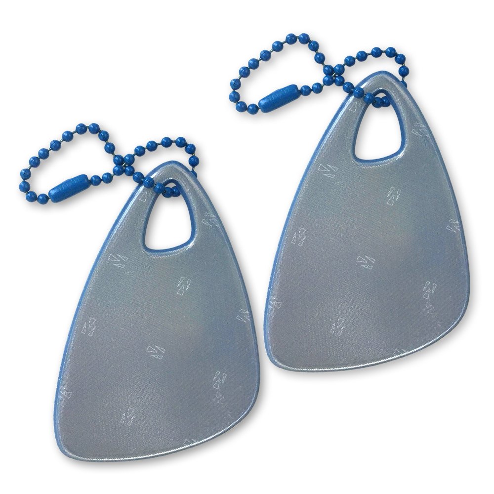 Funflector Safety Reflectors - High Visibility Reflective Gear for Outdoor Activities - Basic Shapes for Jackets, Bags, Backpacks, Strollers & Wheelchairs - Made in USA - Perfect for Night Running, Cycling, Walking & Safety Visibility