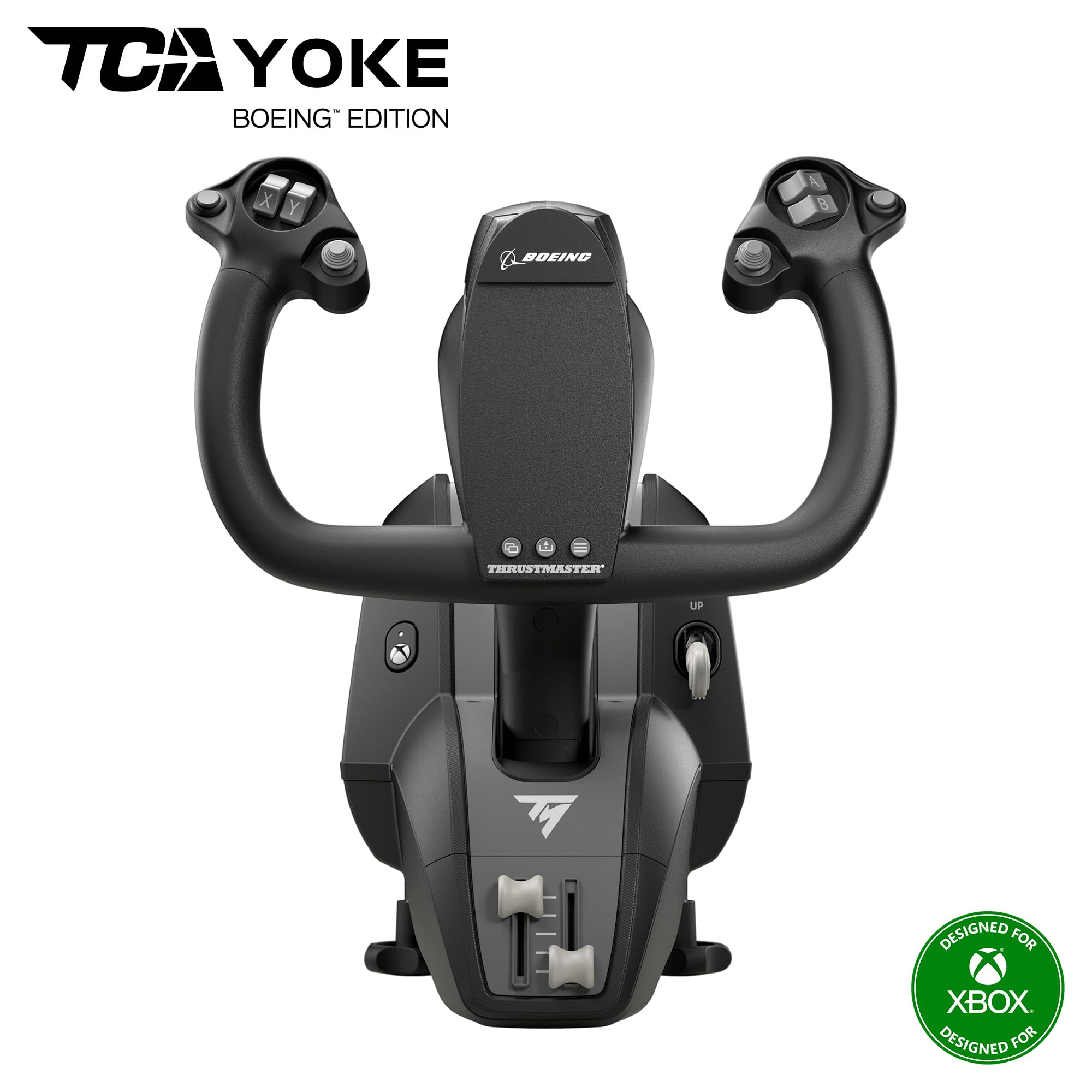 Thrustmaster TCA Yoke - Professional Flight Simulator Yoke & Throttle Quadrant for PC & Xbox Series X|S | Perfect for Microsoft Flight Simulator & DCS World Gaming