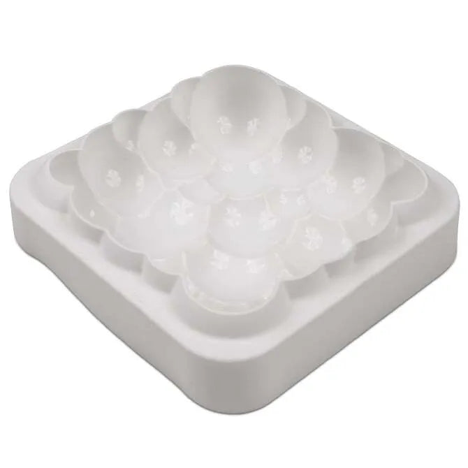 Non-Stick Silicone Baking Mold - Cloud White, Perfect for Cupcakes, Muffins, and Cake Pops | Oven & Freezer Safe Baking Tool for Home Bakers