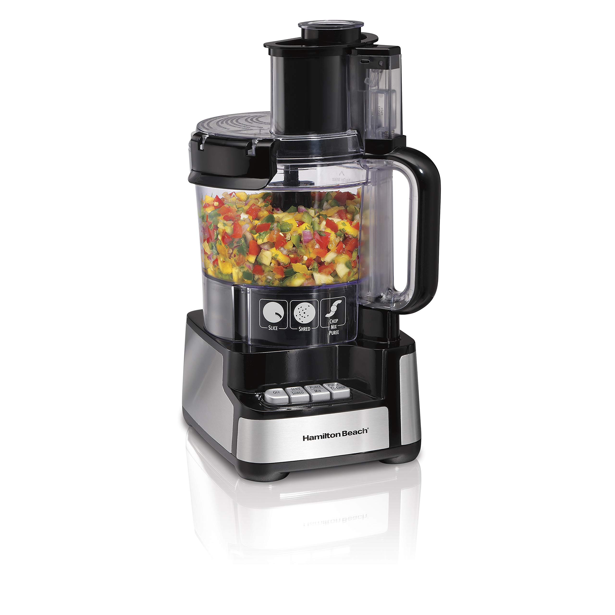 Hamilton Beach Food Processor & Blender Set for Kitchen & Smoothies
