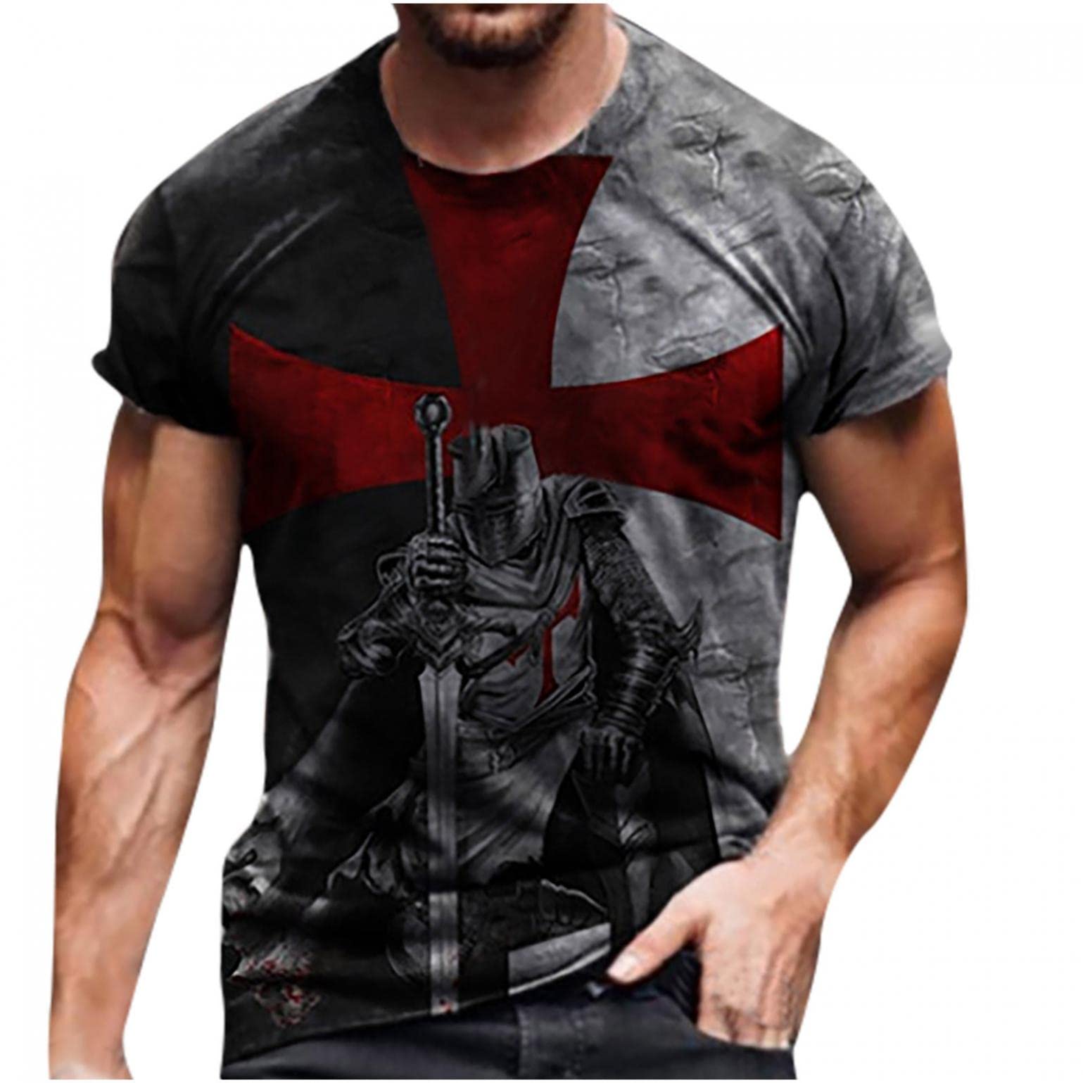 Men's Graphic T-Shirts - Cool Streetwear Art Crew Neck Short Sleeve Casual Tees | Trendy Novelty Tops for Everyday Wear & Urban Fashion