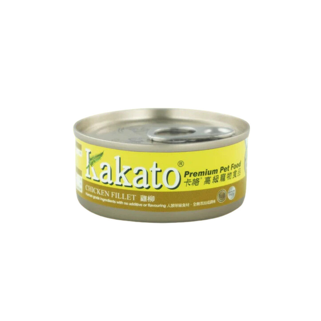 Premium Kakato 100% Human-Grade Wet Dog & Cat Food - 70g Can (Mix & Match Flavors) - Perfect for Picky Eaters & Senior Pets
