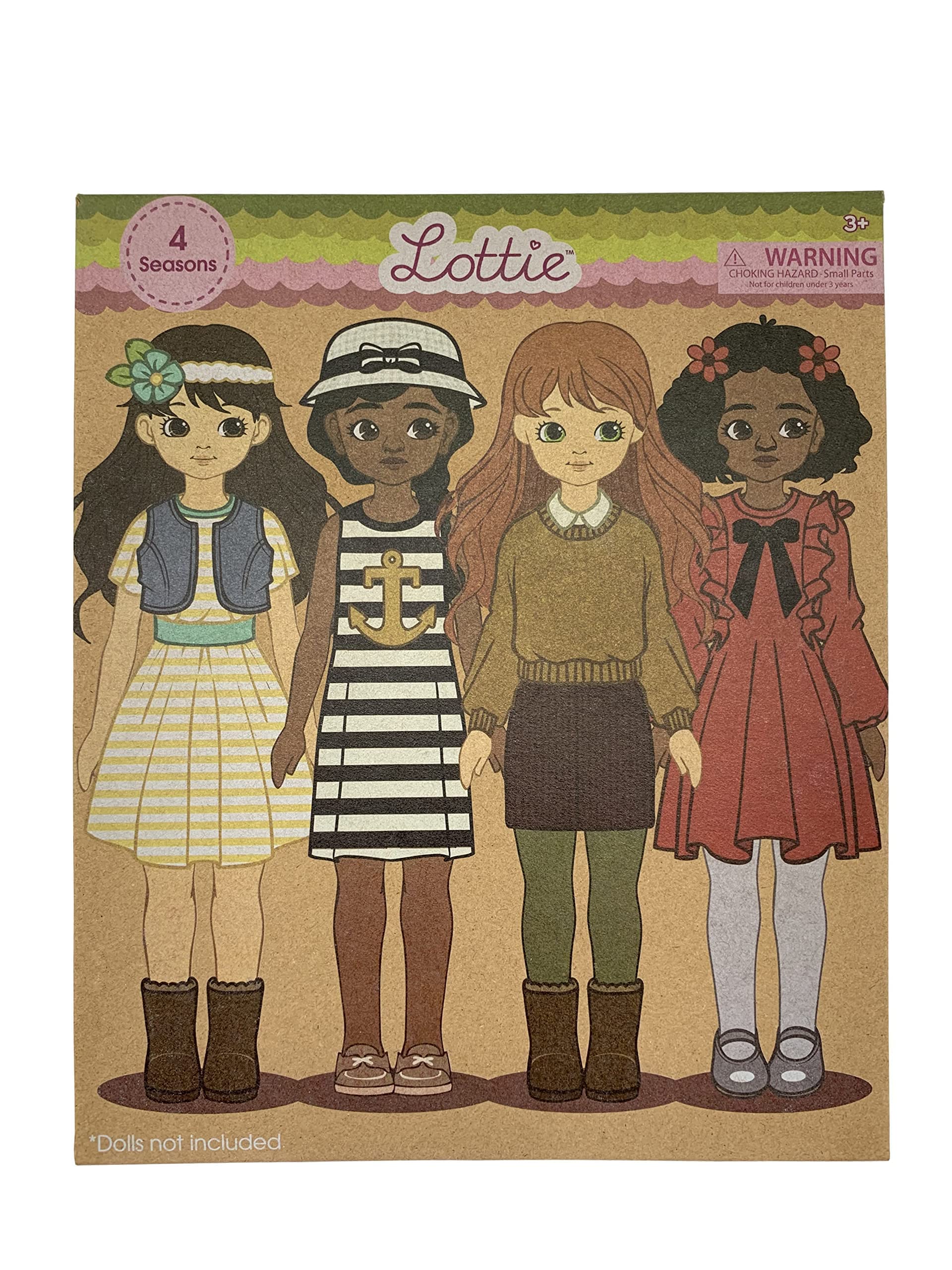 Lottie 4 Seasons Baby Girl Outfits Multipack - Soft Cotton Clothes Set for Newborn Toddler | Perfect for Playdates, Holidays & Photo Shoots