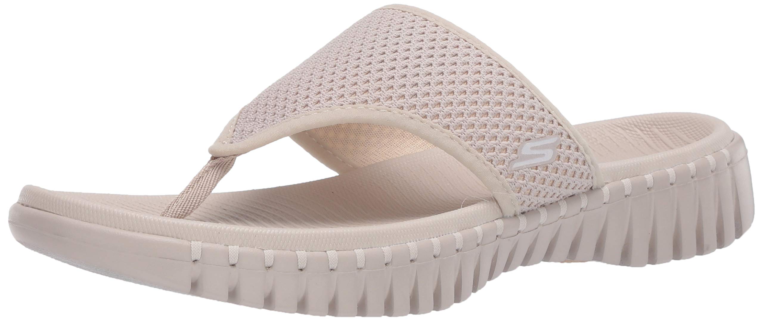 Skechers Women's GOWALK SMART - RIVIERA Comfortable Flip-Flops Sandals for Walking, Beach & Casual Wear | Lightweight & Cushioned for All-Day Comfort
