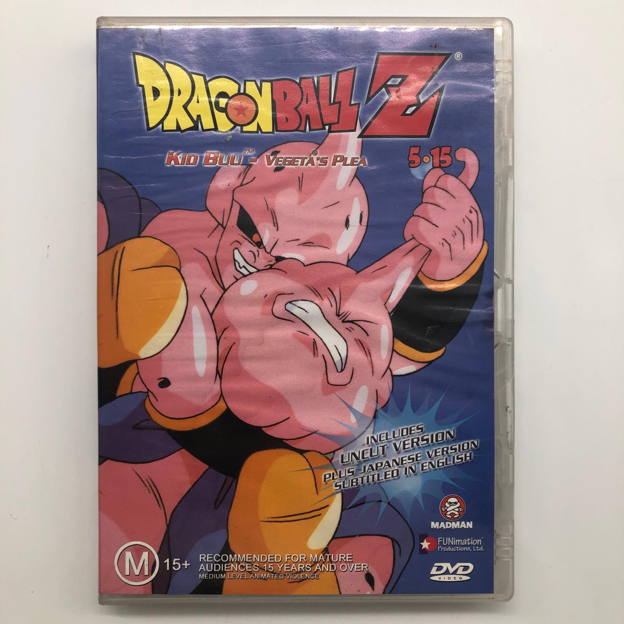 Dragon Ball Z Kid Buu Vegeta's Plea 5.15