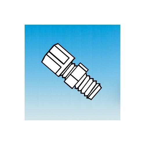 12707-05 Male NPT Compression Tubing Coupling - 50 Pack - Brass Fittings for Air, Water & Gas Lines - Perfect for Plumbing, HVAC & Industrial Applications