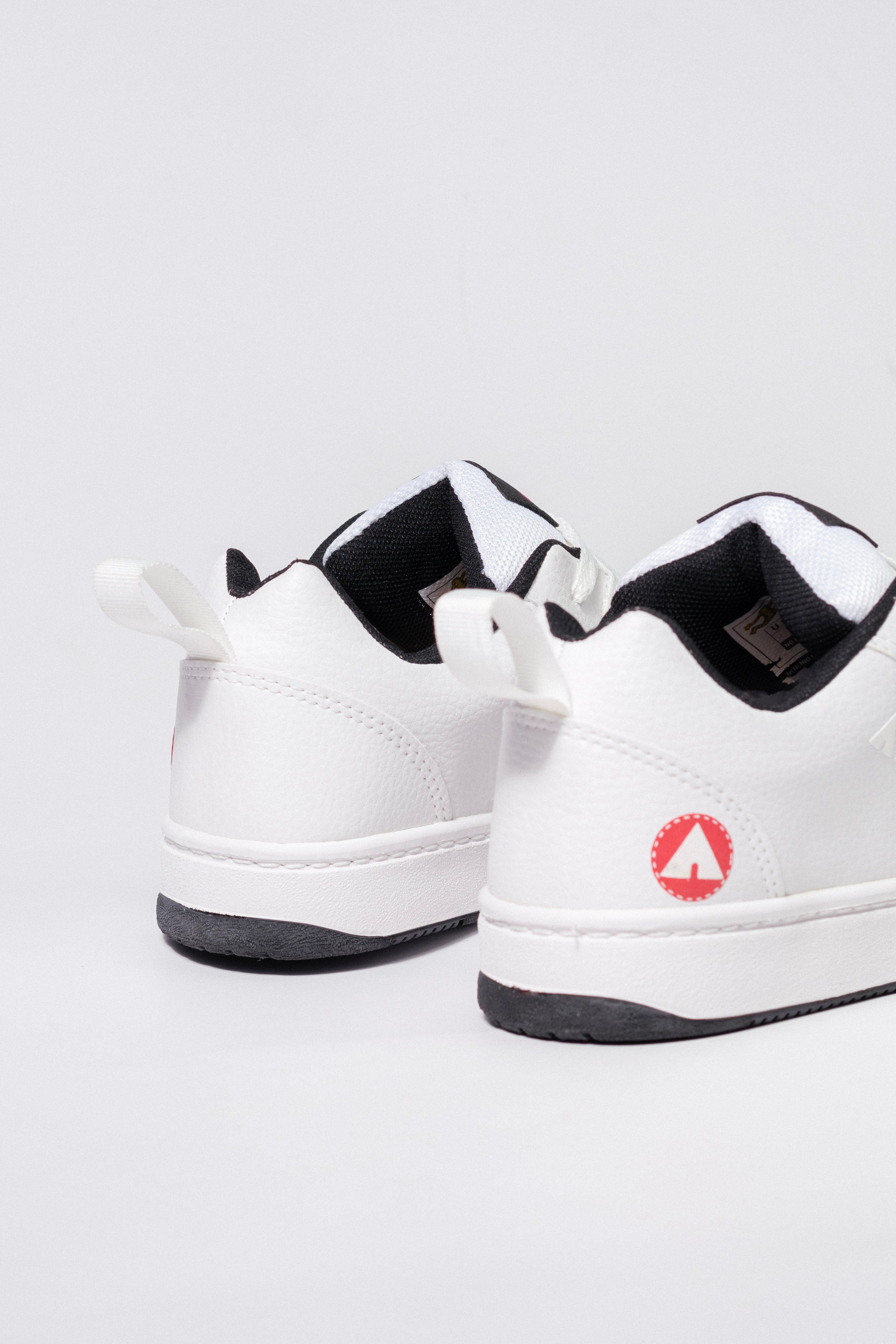 Air Walk Unisex Coolaste White Sneakers - Comfortable Casual Shoes for Men & Women | Perfect for Walking, Running & Everyday Wear