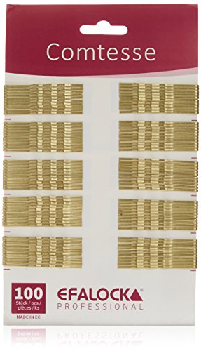 Efalock Comtesse Professional Hair Clips for Women - Strong Hold Hair Claw Clips for Thick Hair, Salon Quality Hair Accessories - Perfect for Updos, Ponytails & Styling