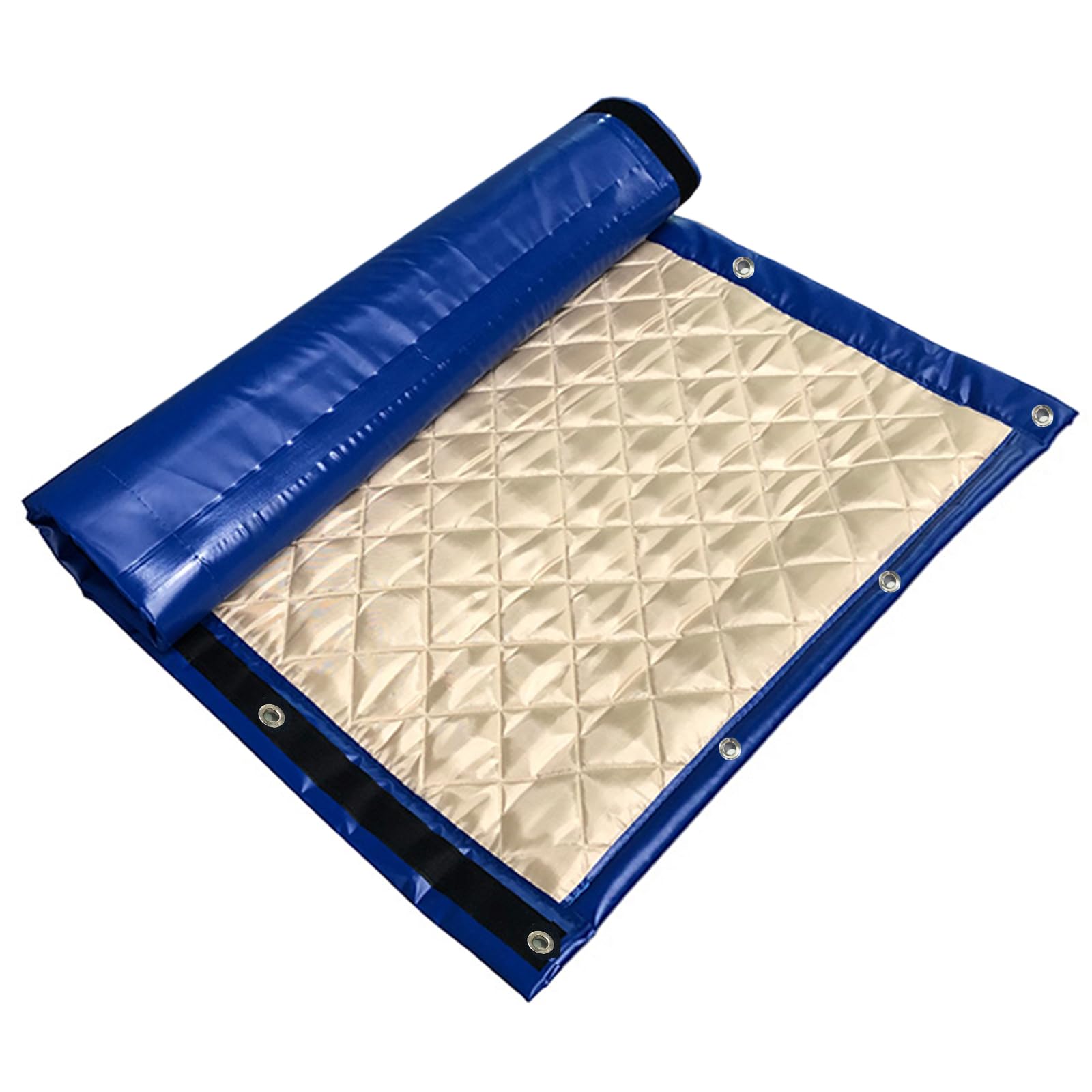 Soundproof Blanket - 39.3”x78.7” Noise Reduction Privacy Screen for Construction, Outdoor & Indoor Use - Acoustic Insulation Barrier for Studios, Offices & Home Theaters (Blue, 1 Pack)
