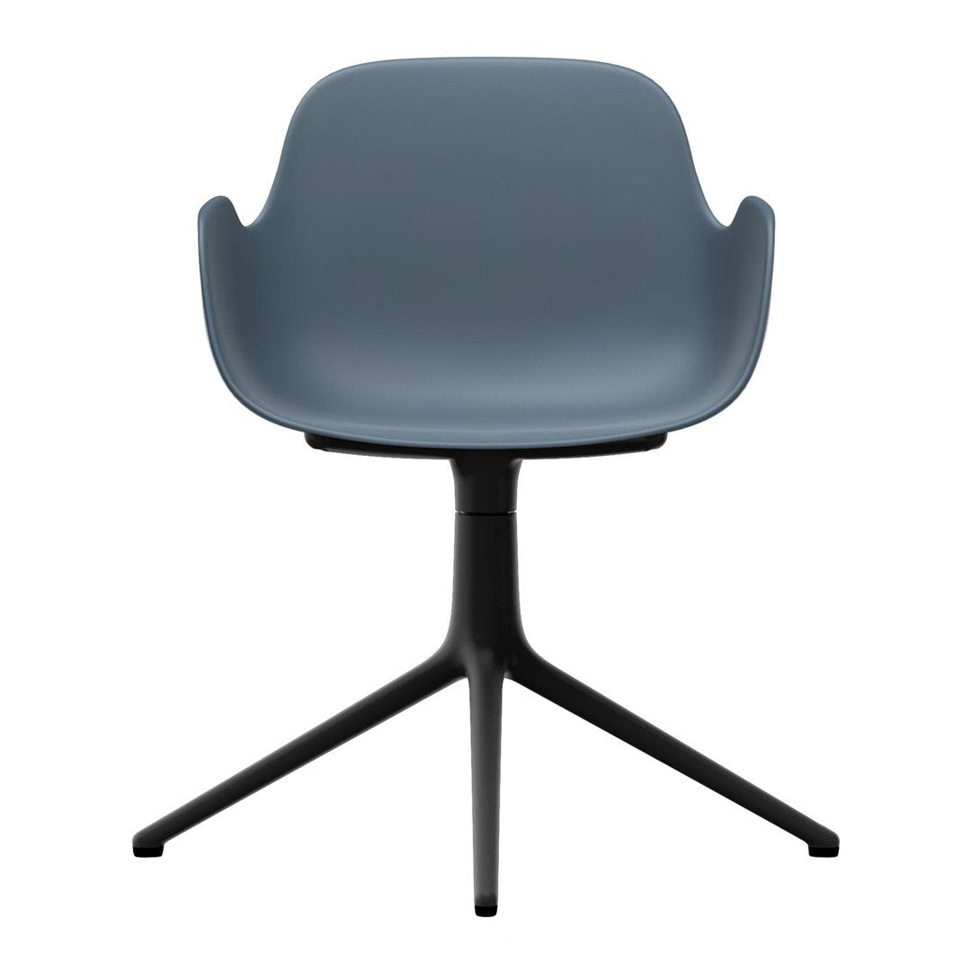 Modern Form Armchair with 4L Swivel Base - Ergonomic Office Chair for Home & Workspace - Perfect for Working, Gaming, and Relaxing