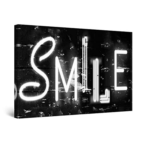 Black White Smile