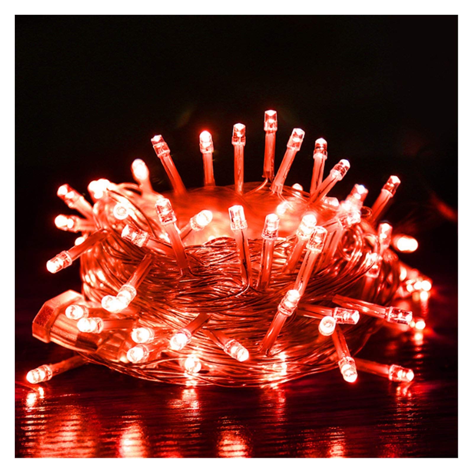 10m 100 LED Solar String Lights Outdoor Waterproof - 8 Lighting Modes for Christmas, Garden, Patio, Wedding & Party Decor - Solar Powered Fairy Lights for Year-Round Outdoor Decoration