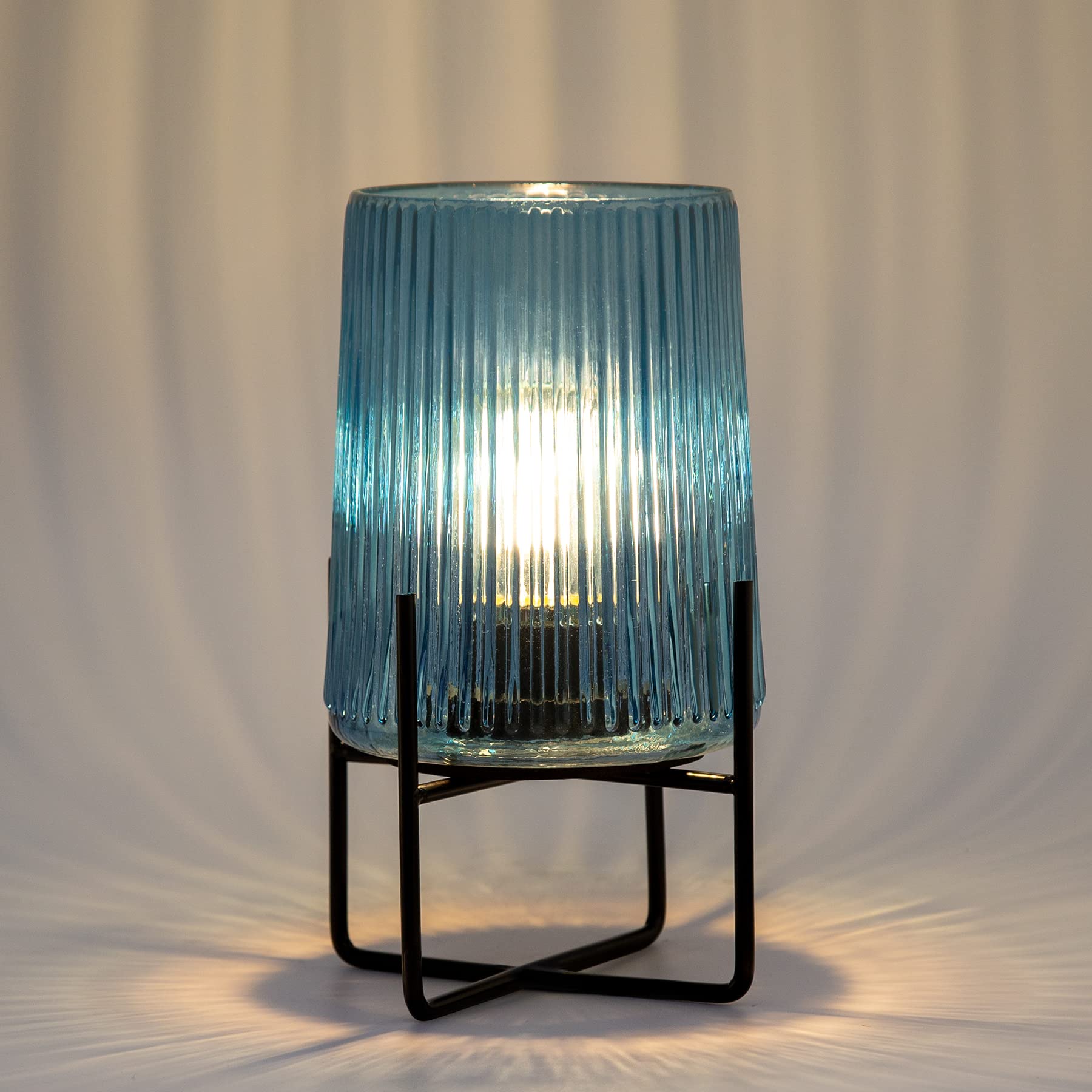 Battery Operated LED Night Light with Timer - Portable Cordless Accent Lamp for Tables, Emergency Lighting for Power Outage & Hurricane - Decorative Small Lamp for Bedroom, Bathroom, Stairway, Fireplace, Entryway - Perfect for Nighttime Safety & Cozy Ambiance