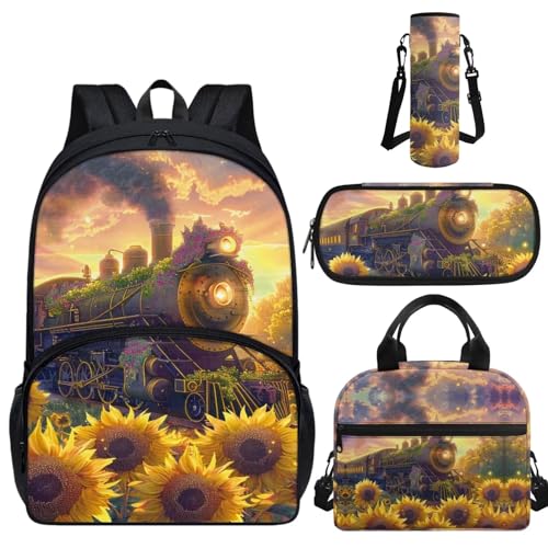 A Train Sunflower