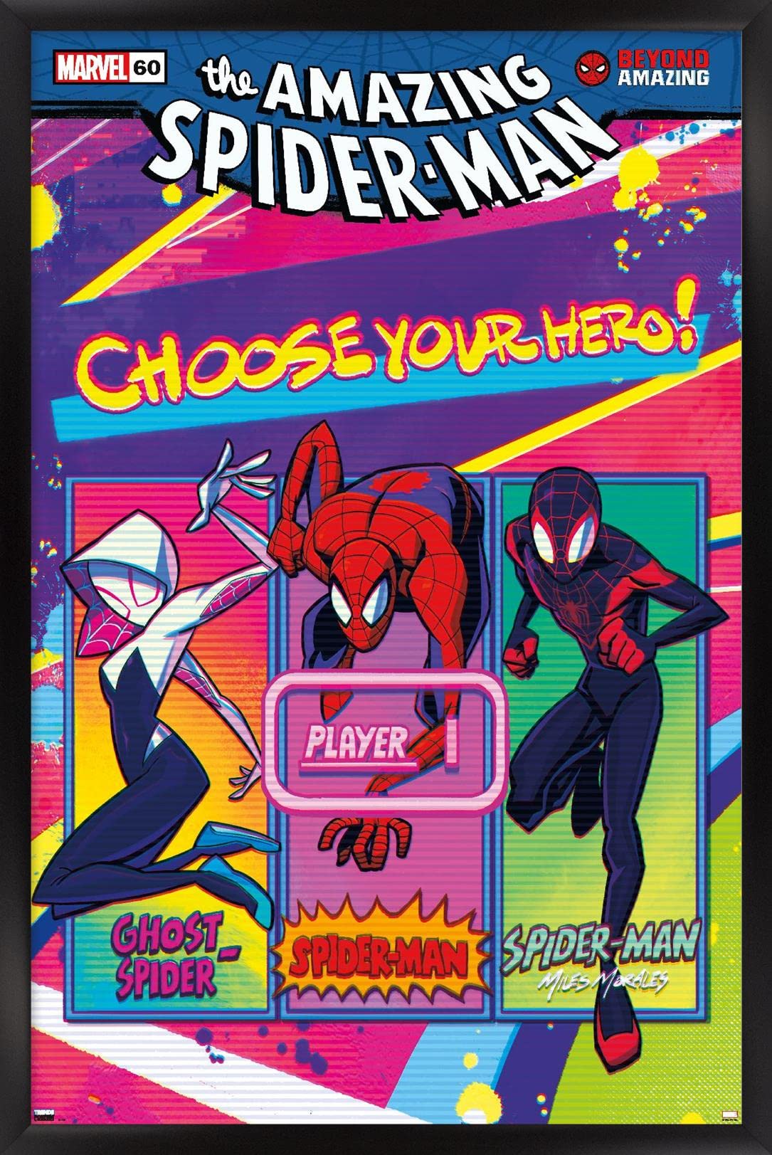 Trends International Marvel Comics Spider-Man: Beyond Amazing - Choose Your Hero Wall Poster 34