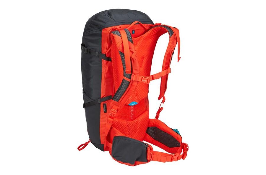 Thule AllTrail 35L Men's Hiking Backpack - Lightweight & Water-Resistant Daypack for Outdoor Adventures (Obsidian Black) - Perfect for Hiking, Camping & Travel