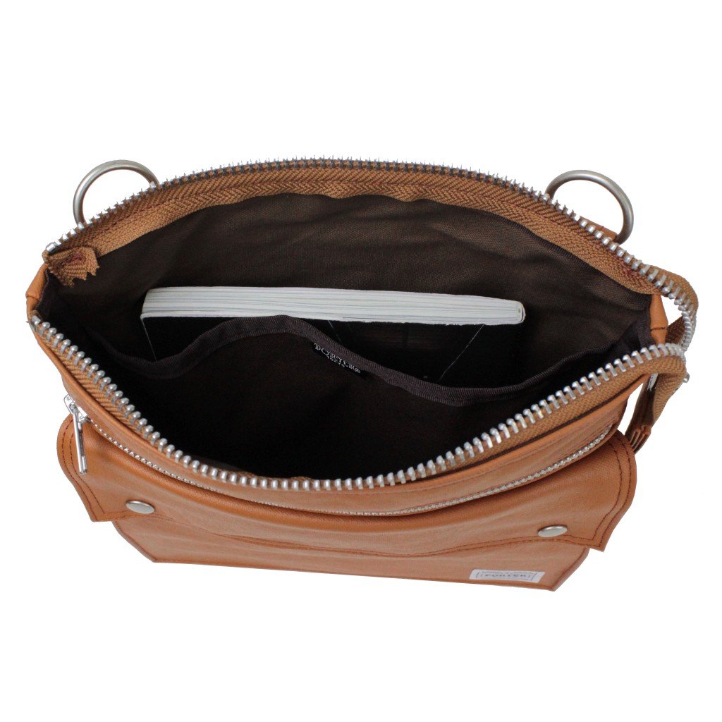 Yoshida Porter Freestyle Vertical Shoulder Bag Black 707-07145 - Stylish & Durable Crossbody Bag for Travel, Work & Everyday Use
