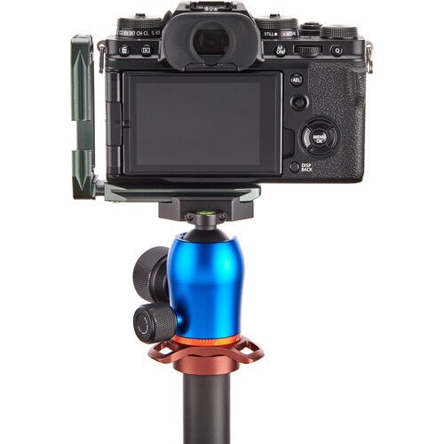 3 Legged Thing Lexie Universal L Bracket for DSLR Cameras - Multi-Function Quick Release Plate (Slate Gray) - Perfect for Tripod Mounting, Vlogging & Photography Accessories