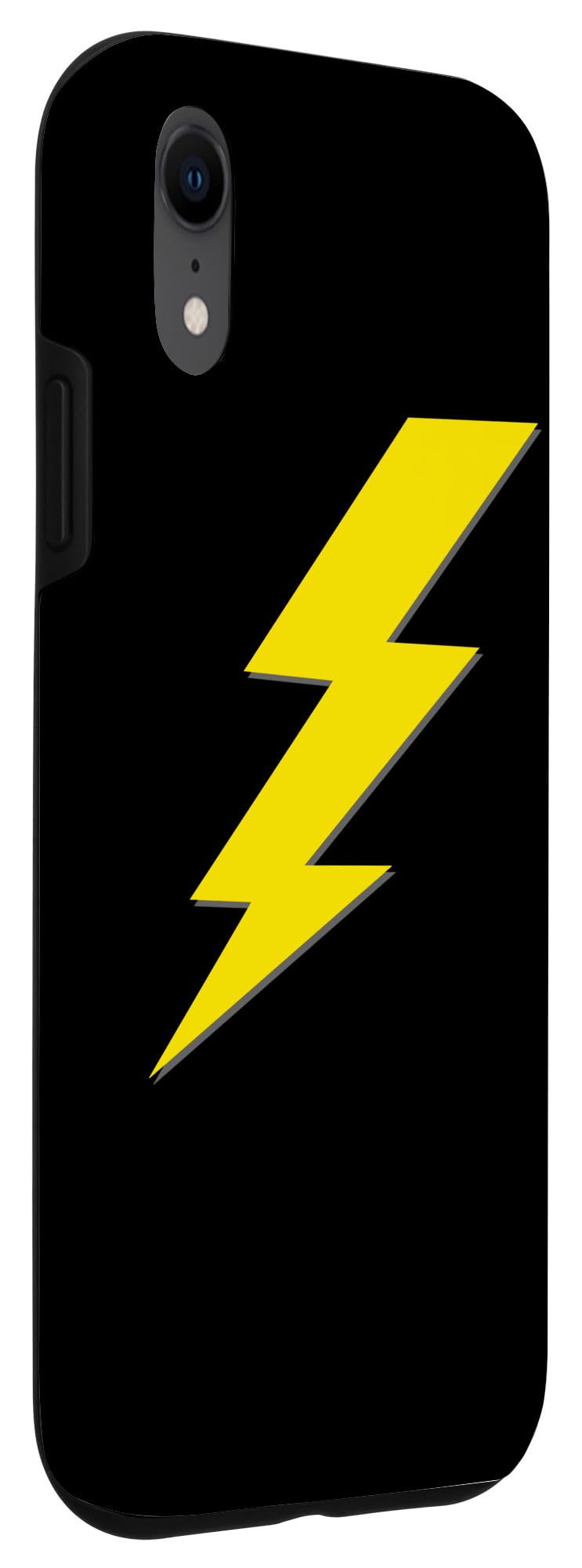 iPhone XR Yellow Lightning Bolt Case - Shockproof & Durable Phone Cover for iPhone XR - Perfect for Outdoor, Travel & Everyday Protection