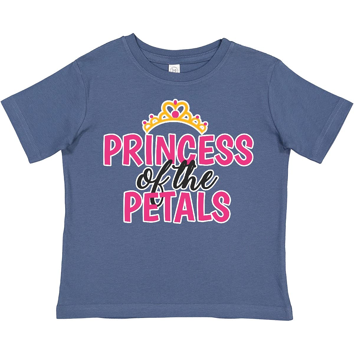 Princess of Petals Crown Toddler T-Shirt | Kids Birthday Outfit