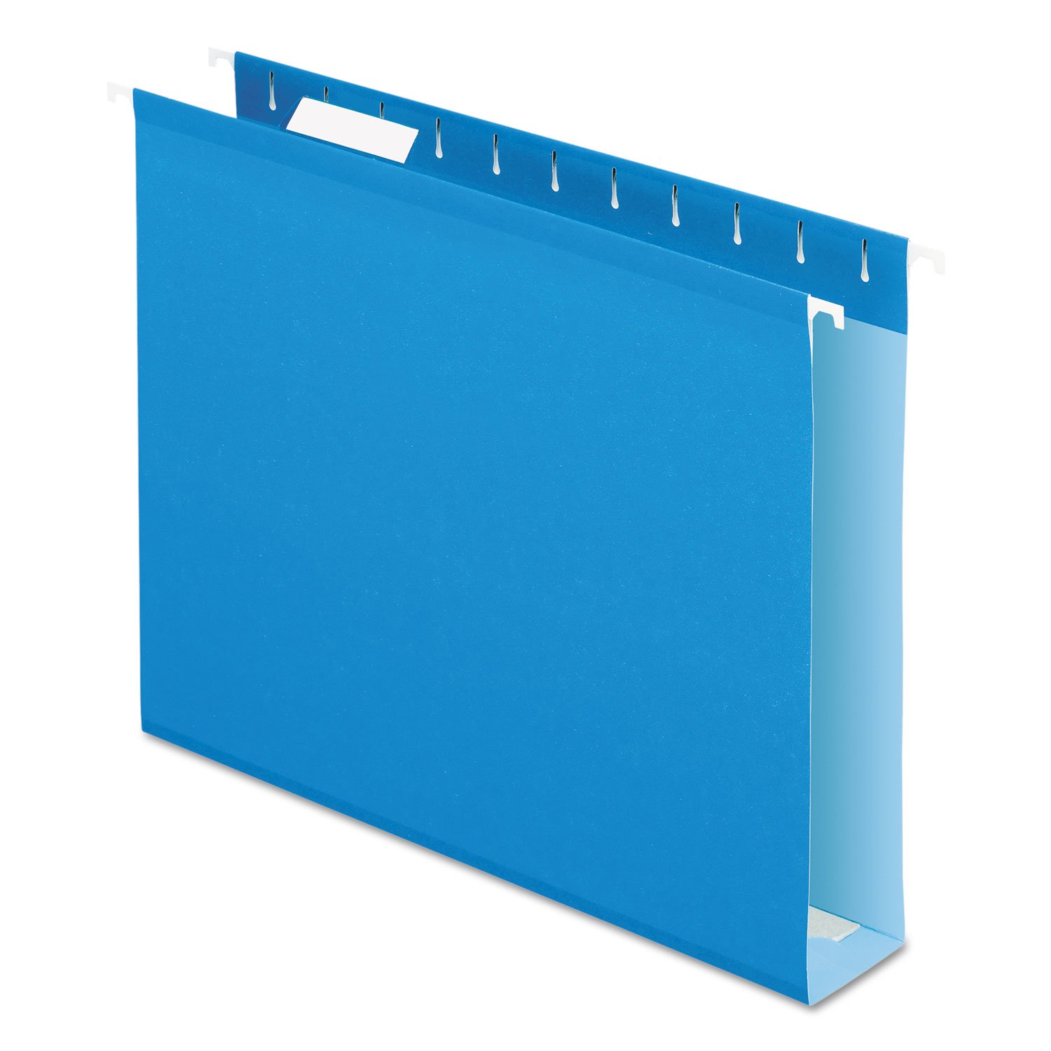 Pendaflex 4152X2BLU 2-Inch Box Bottom File Folders, Letter Size, Blue - 25 Pack/BX - Perfect for Office Organization & Document Storage