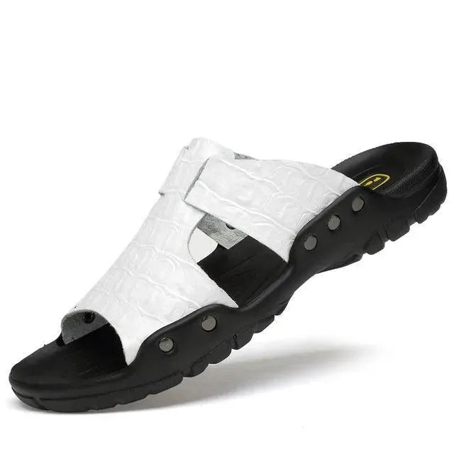 Valston Genuine Leather Sandals for Women - Comfortable Summer Casual Shoes - Perfect for Beach, Vacation & Outdoor Walking