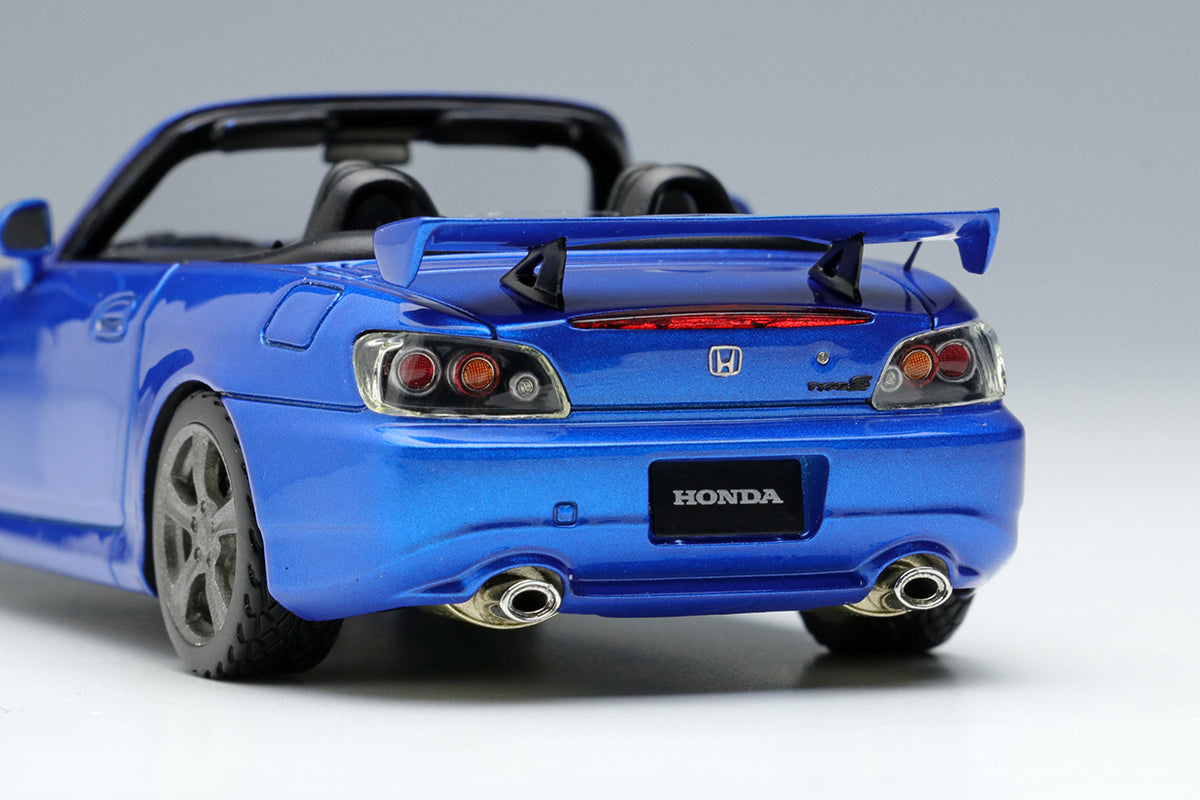 EIDOLON 1:43 Scale Honda S2000 AP2 Type S 2007 Diecast Model Car - Collectible Miniature Vehicle for Display & Gift Giving