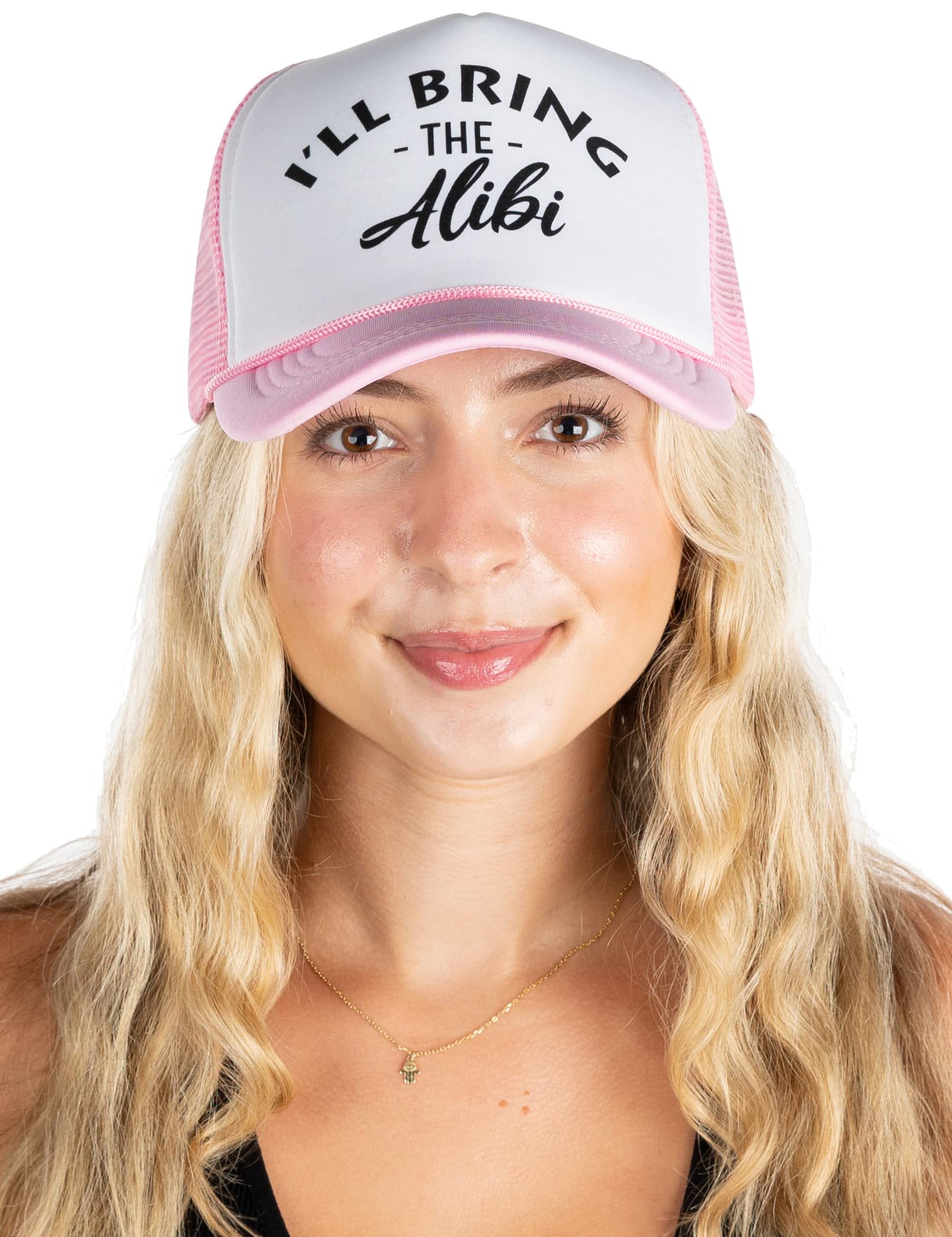 Funky Junque Bride-to-Be Bachelorette Party Foam Trucker Snapback Hat - Women's Funny Wedding Accessories for Bridal Shower, Girls Night Out & Bachelorette Party Celebrations