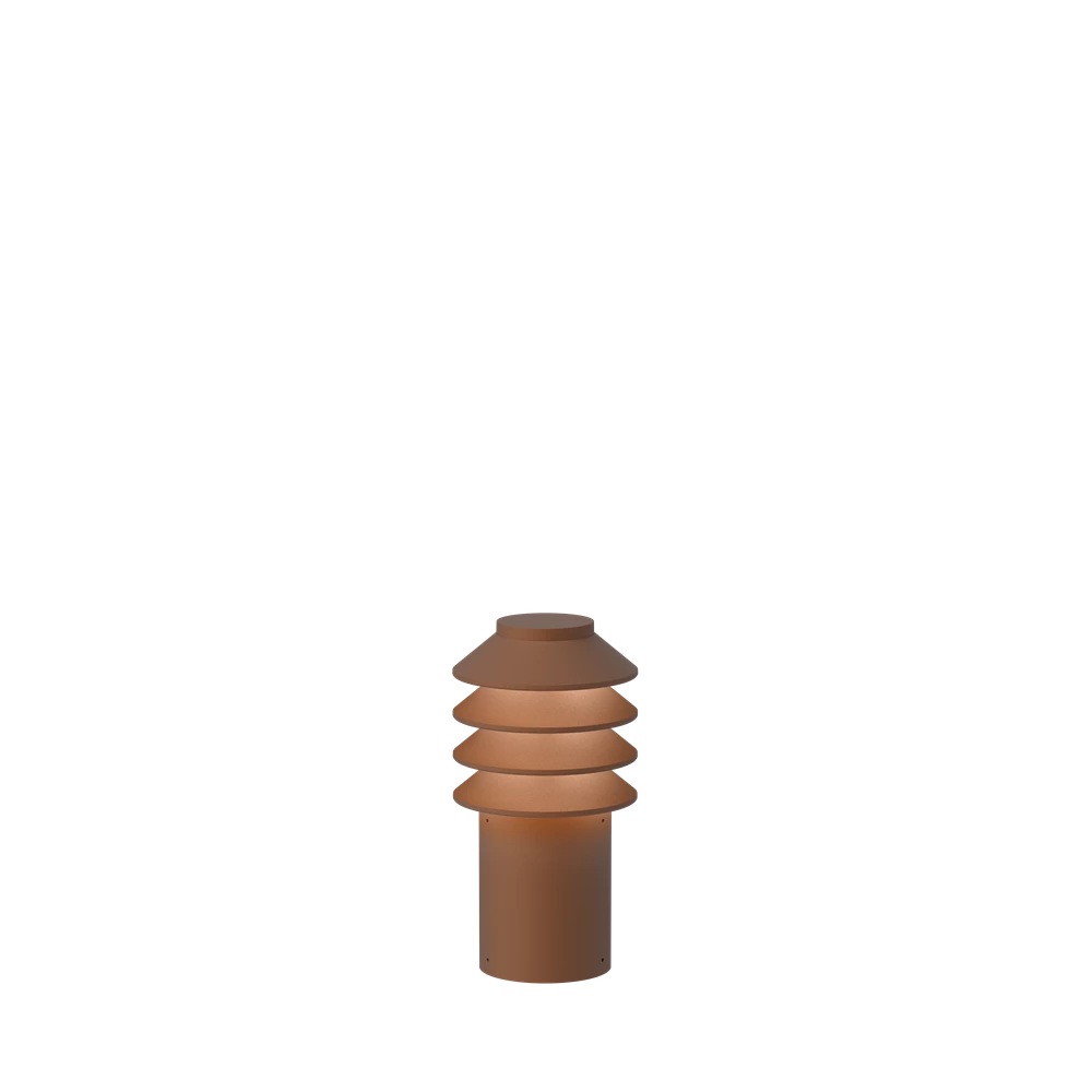BYSTED GARDEN BOLLARD Lamp - Outdoor Solar LED Landscape Lighting for Pathway, Driveway, and Garden Decor | Weatherproof & Energy Efficient