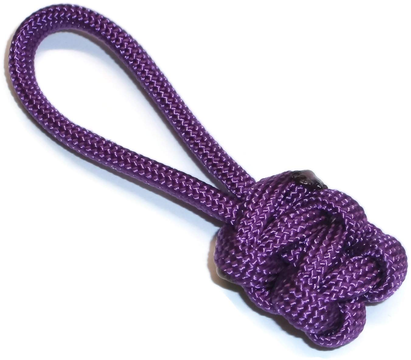 RedVex Paracord Zipper Pulls - Knife & Gear Lanyards - Cobra Style for Outdoor Use