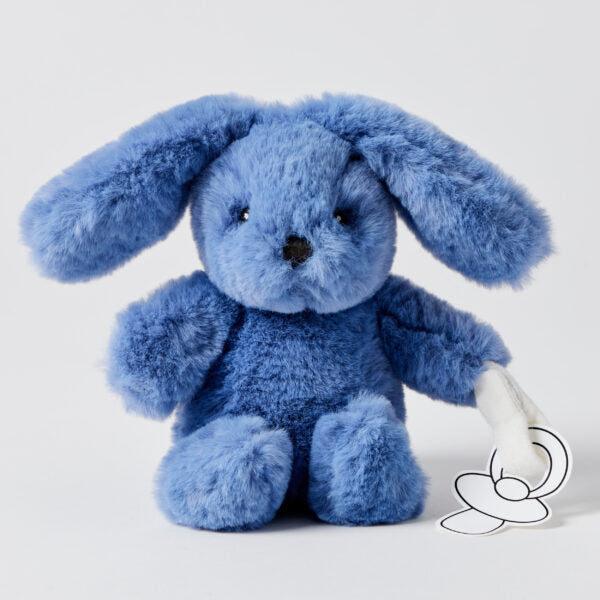 Soft Bunny Plush Toy & Pacifier Holder - Cute Stuffed Animal for Babies & Toddlers - Perfect for Nursery Decor, Baby Shower Gifts, and Soothing Teething Infants