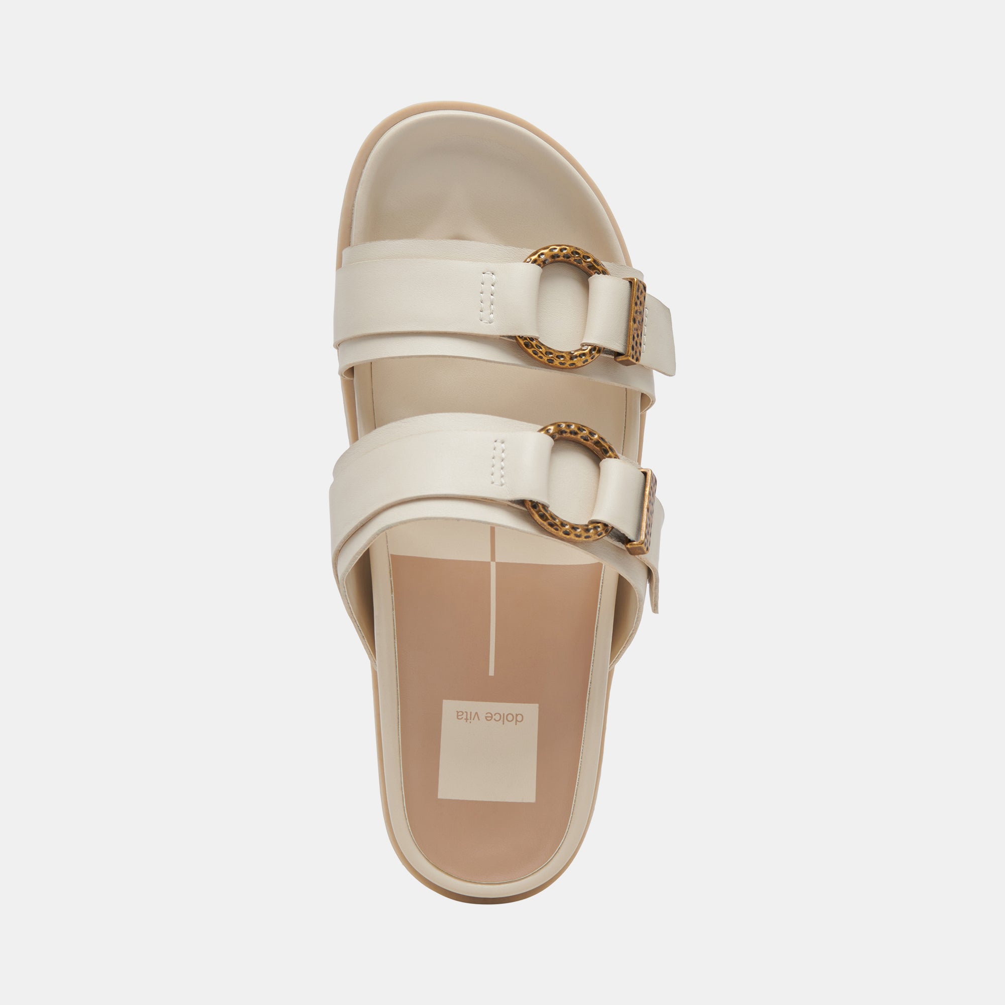 SOYA Women's White Leather Sandals - Comfortable & Stylish Summer Casual Shoes for Beach, Walking & Outdoor Activities