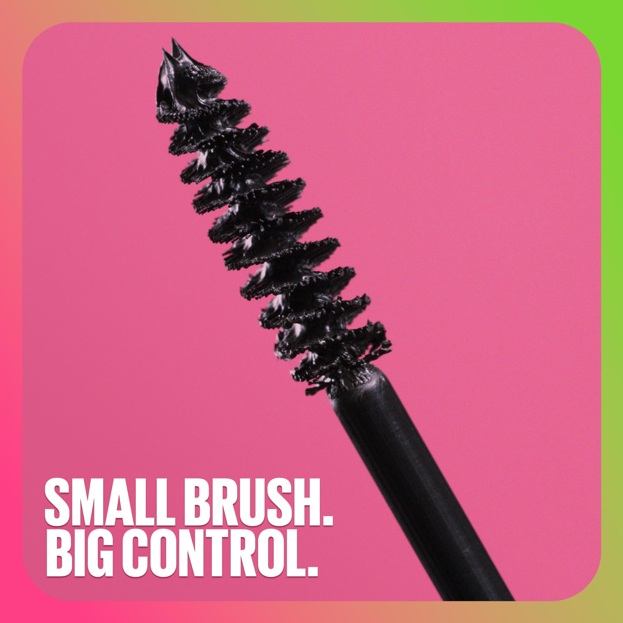 Maybelline Great Lash Volumizing & Thickening Mascara - Washable Brown Black for Long Lashes | Perfect for Daytime Wear & Natural Makeup Looks