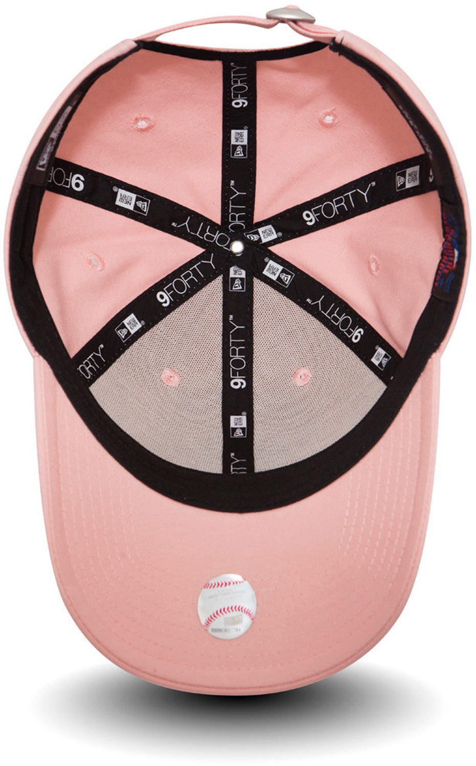 New York Yankees Women's Baseball Cap - Pastel Pink Adjustable 9Forty Essential by New Era | Perfect for Games, Sports, and Casual Outfits