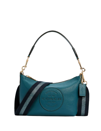 Coach Dempsey Signature Leather Shoulder Bag with Patchwork Design - Stylish Crossbody Purse for Women, Perfect for Work, Travel & Everyday Use