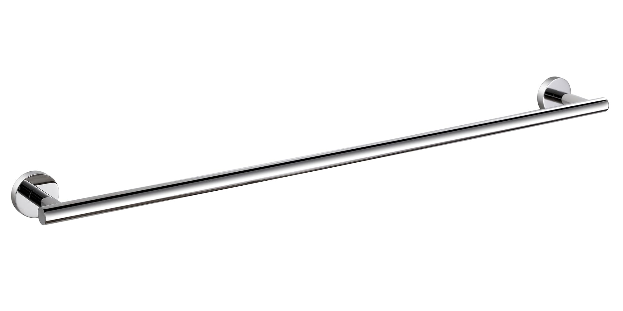 SEIDO 36 Inch Chrome Towel Holder - 304 Stainless Steel Bathroom Towel Bar with Polished Finish - Perfect for Bathrooms, Kitchens, and Laundry Rooms - Durable & Rust-Resistant Towel Rack for Home & Commercial Use