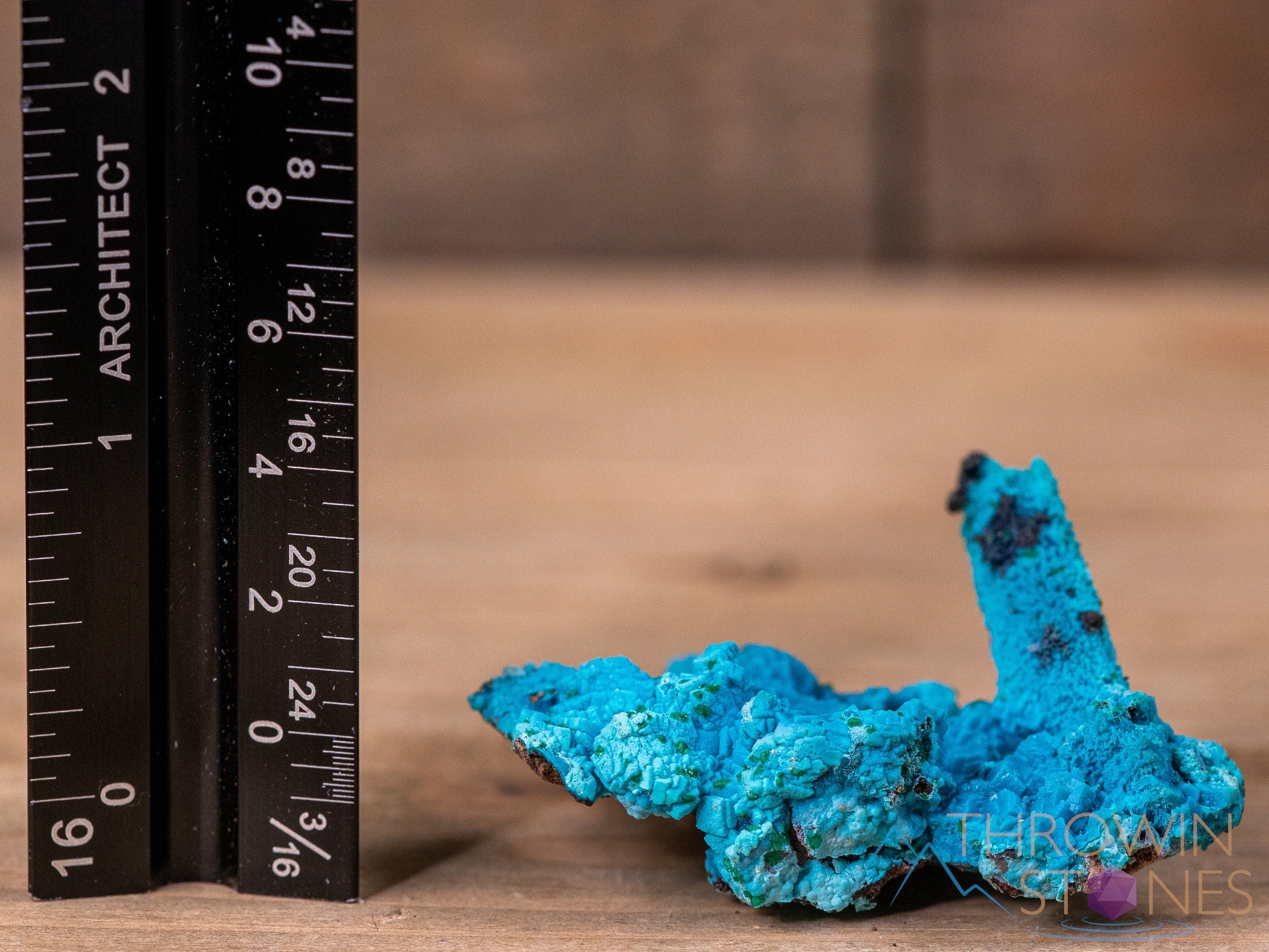 Natural CHRYSOCOLLA Pseudomorph after AZURITE & MALACHITE Raw Crystal with Calcite - Healing Stone Collection, Unique Housewarming Gift, Spiritual Home Decor for Meditation & Energy Cleansing | Raw Gemstone Specimen 40491