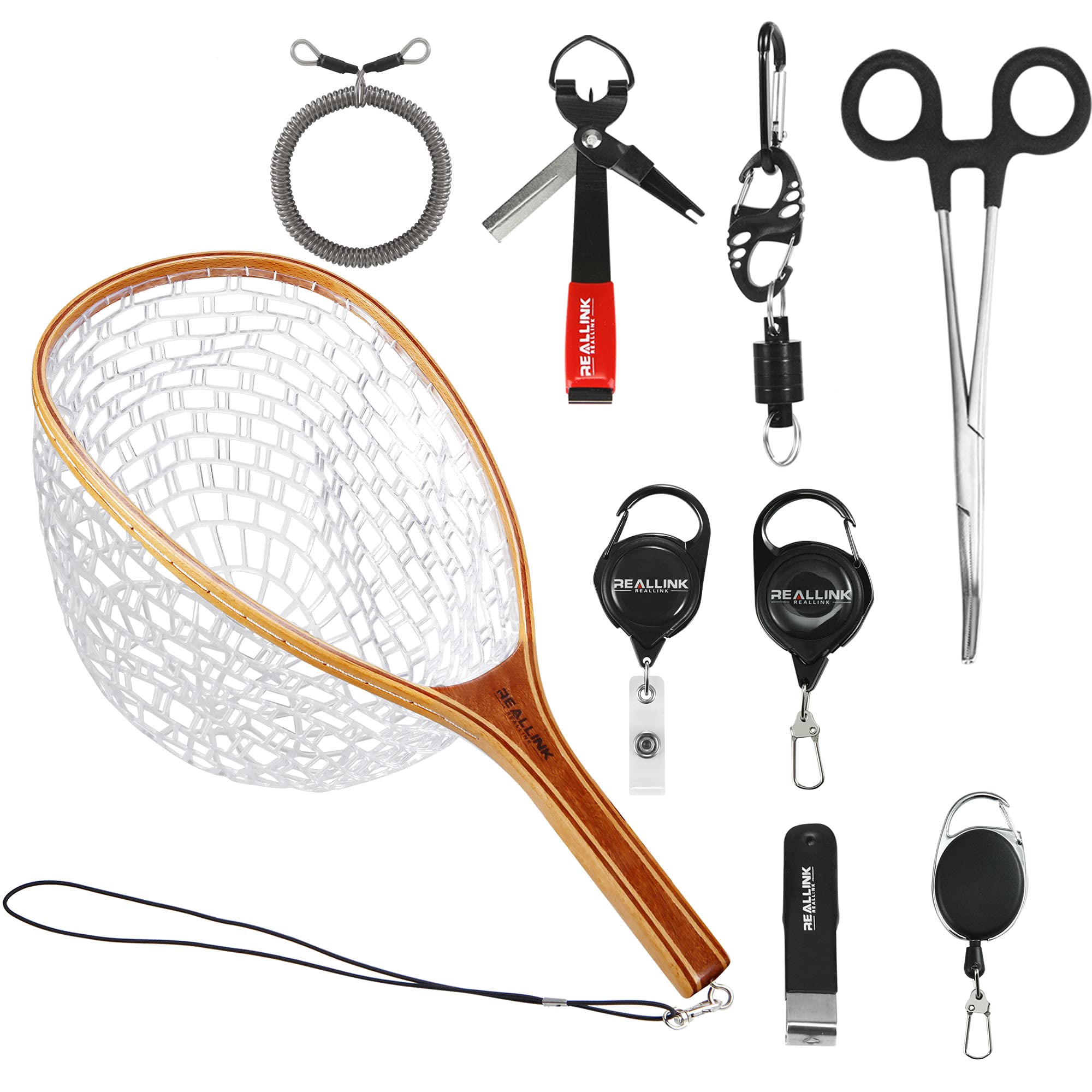 **Fly Fishing Tools Kit - Stainless Steel Hook Remover, Knot Tying Tool & Pliers for Salmon & Trout - Complete Fishing Gear Set for Freshwater & Saltwater Anglers**