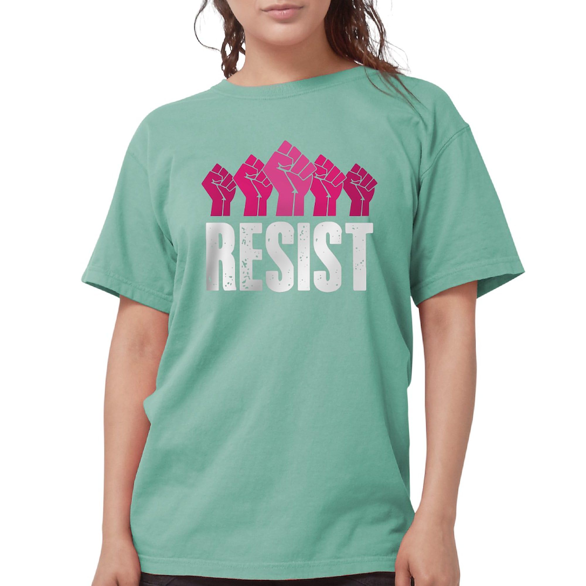 Resist Women's T-Shirt - Soft Comfort Colors Cotton Tee for Protest & Casual Wear | Perfect for Activism, Rallies & Everyday Outfits