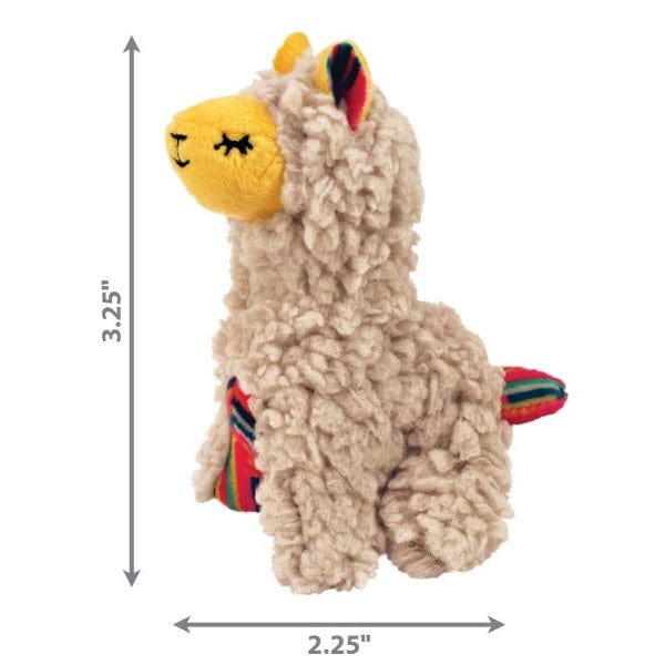 KONG Softies Buzzy Llama Cat Toy - Interactive Plush Cat Toy with Catnip for Indoor Play, Exercise & Stress Relief - Perfect for Kittens & Adult Cats
