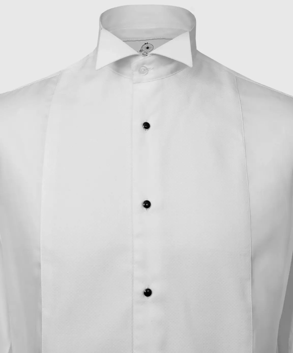 L.A. Smith Marcella Wing Collar Modern Fit Dress Shirt for Men - Premium Formal Wear for Weddings, Business Meetings & Special Occasions