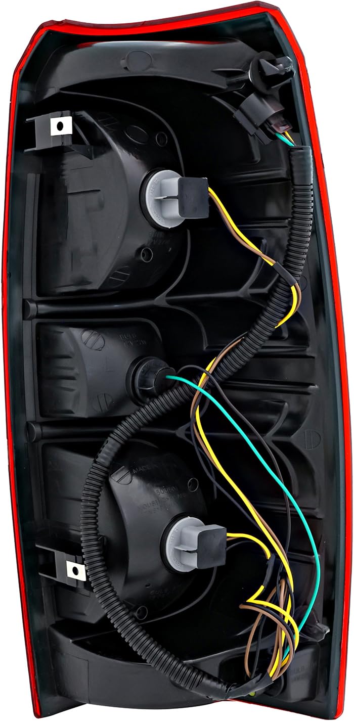 Chevrolet Chevy Avalanche Tail Lights Replacement Set - Driver & Passenger Side (2007-2013) | Durable LED Brake Lights for Night Driving & Enhanced Safety