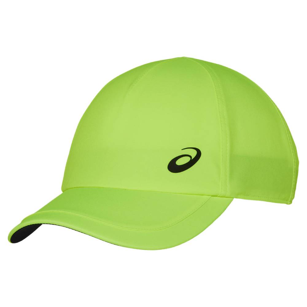 ASICS Performance Running Cap - Lightweight Breathable Hat for Men & Women - Yellow Sun Protection for Outdoor Sports, Jogging, Hiking