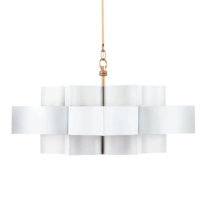 Sugar White/Contemporary Gold Leaf